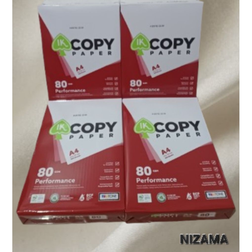 kertas HVS A4 80 gsm, Kertas 80 gr IK COPY PAPER