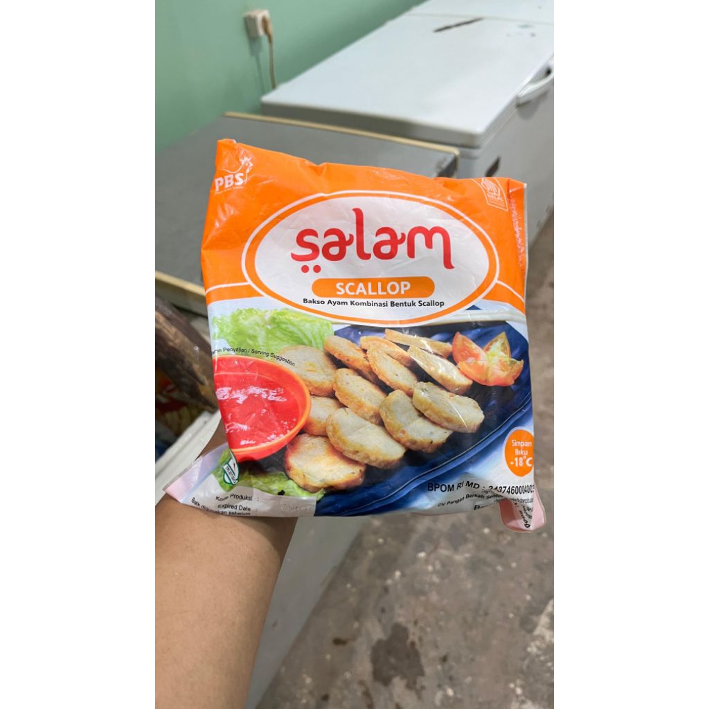 scallop ikan salam