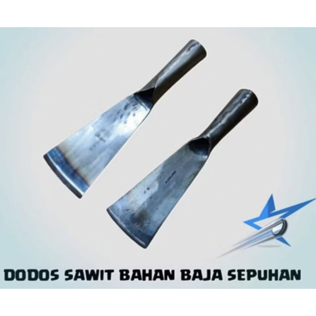 Dodos Sawit Linggis Sawit Bahan Baja Sepuhan Super Tajam