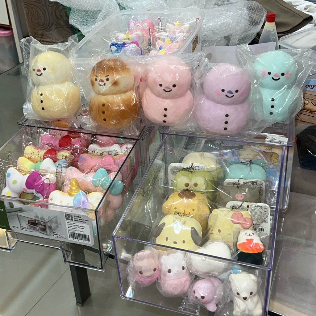 UPDATED (14/11/25) FLASHSALE licensed squishy (ibloom,mido,yb,pm,cdn,etc)