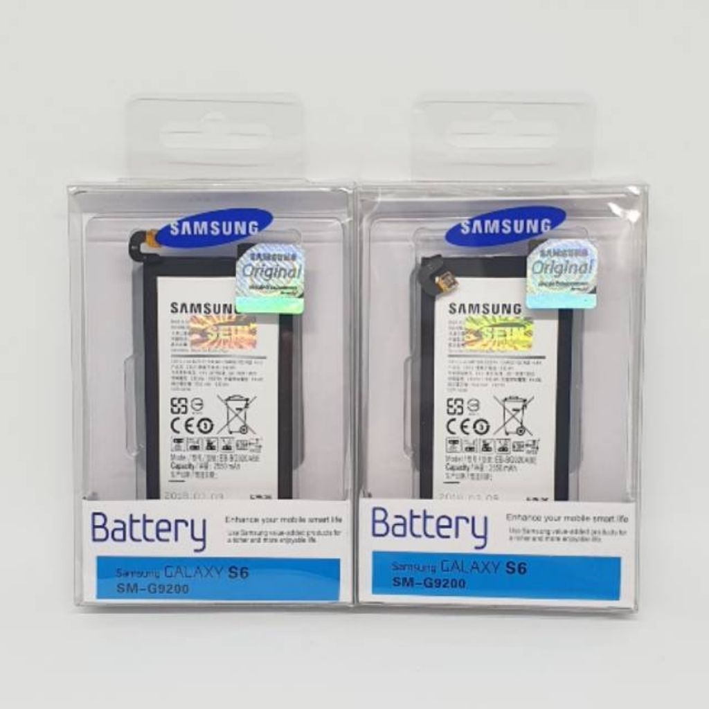 Batre Baterai Batrai Ori Samsung S6/S6 flat