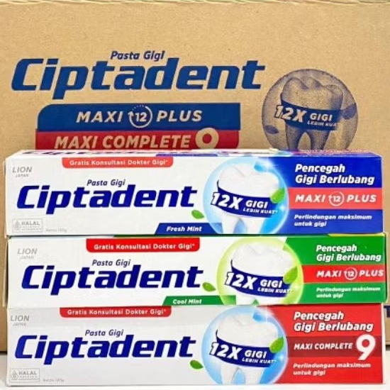 (1 DUS) CIPTADENT PASTA GIGI 120 GR ISI 48 PCS