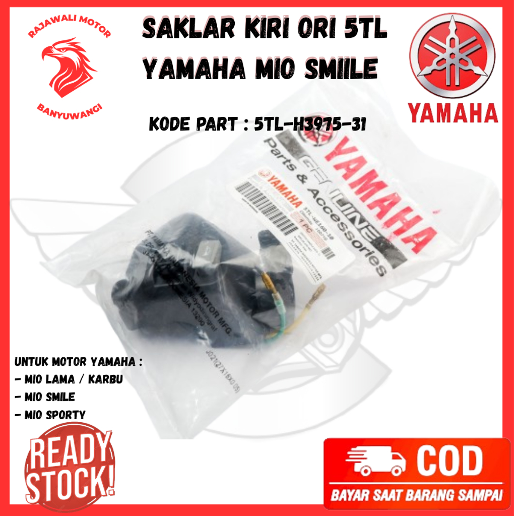 saklar kiri mio sporty ori - saklar mio - Saklar Kiri Mio Smile 5TL Switch - Handle 3 - 5TL-H3975-31