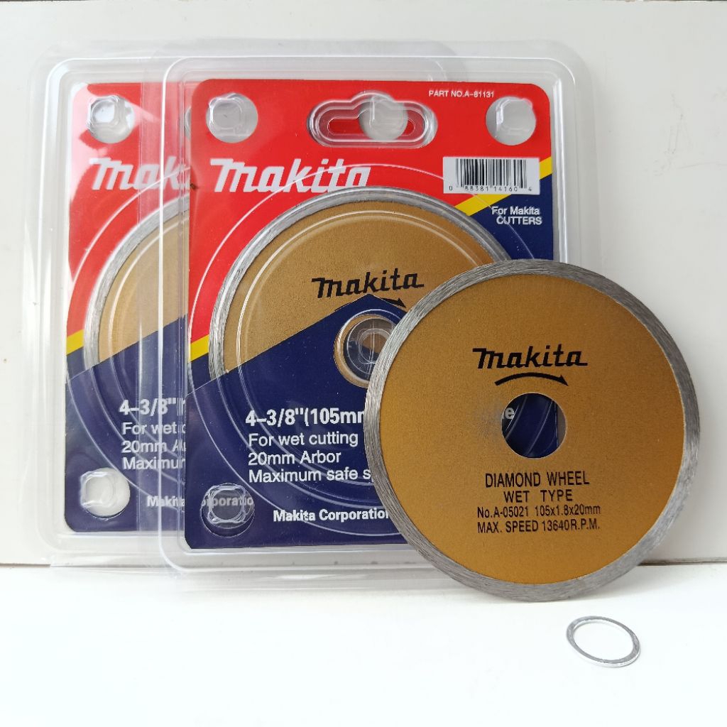 MATA GERINDA PEMOTONG KERAMIK UBIN MAKITA 4" TIPE BASAH DIAMOND WHEEL MATA PISAU POTONG KERAMIK