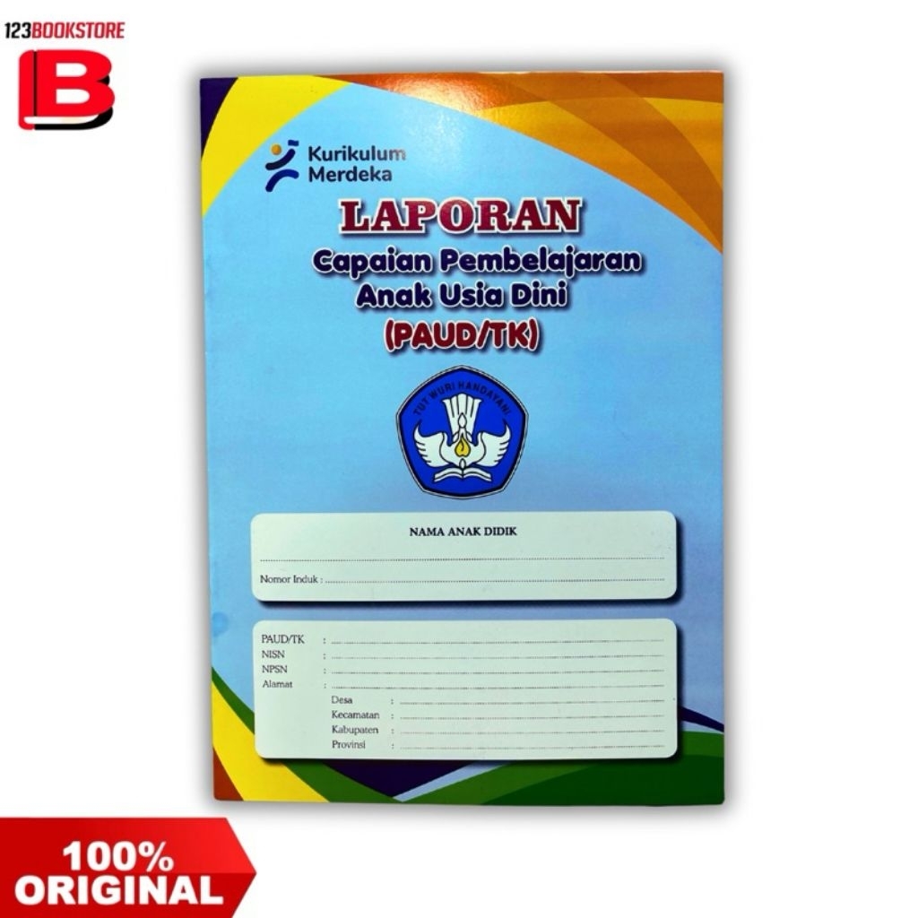 RAPORT TK/PAUD - Raport Kurikulum Merdeka Belajar