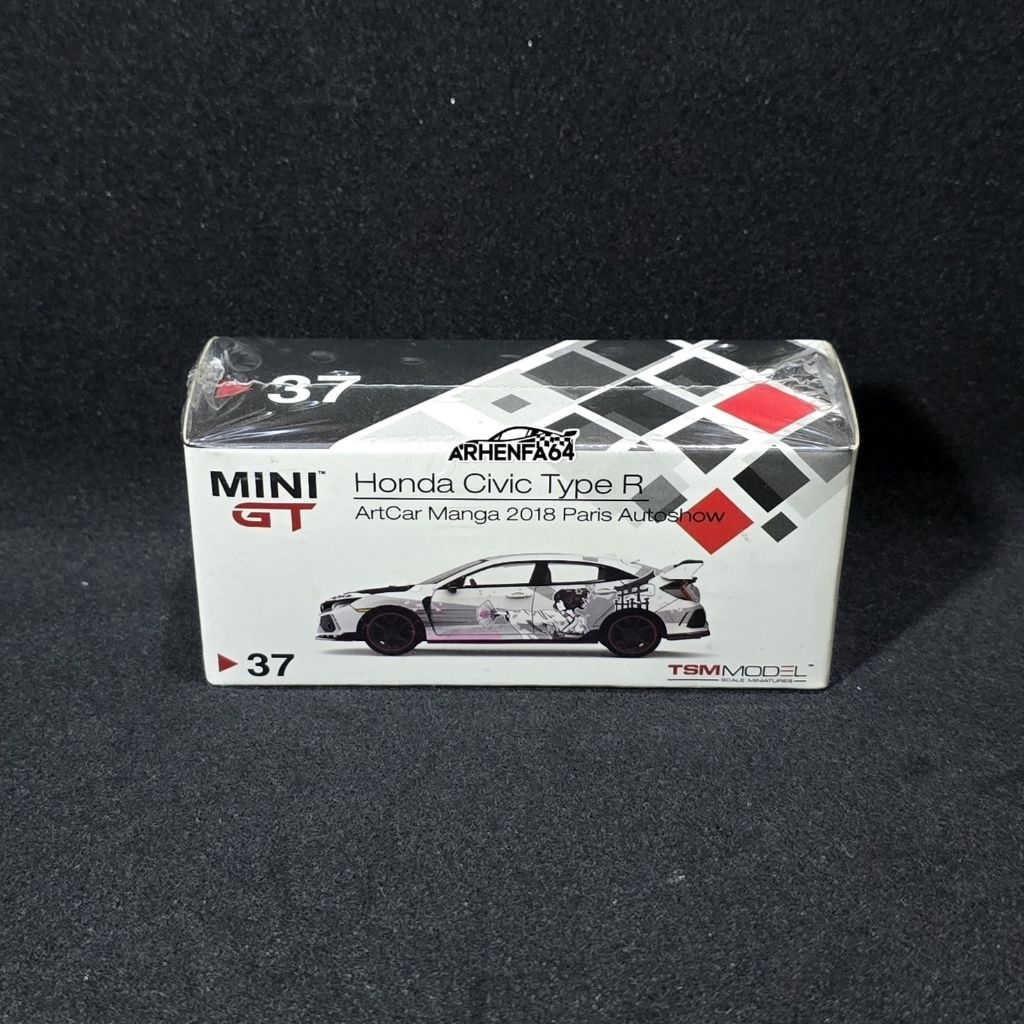 Mini GT 37 Honda Civic Type R - Artcar Manga 2018 Paris Autoshow