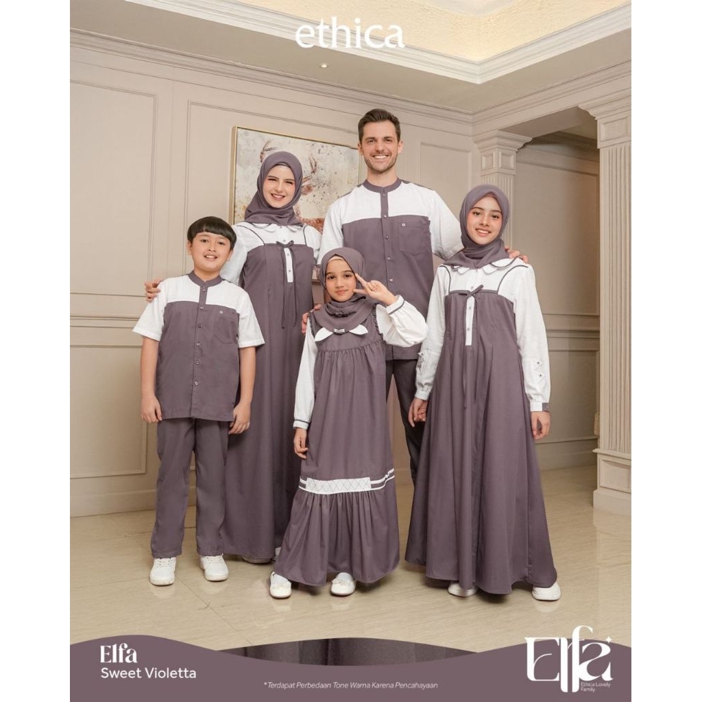 ELFA SWEET VIOLETA SARIMBIT ETHICA ELFA TERBARU / SARIMBIT KELUARGA LEBARAN PREMIUM / SARIMBIT VIOLE