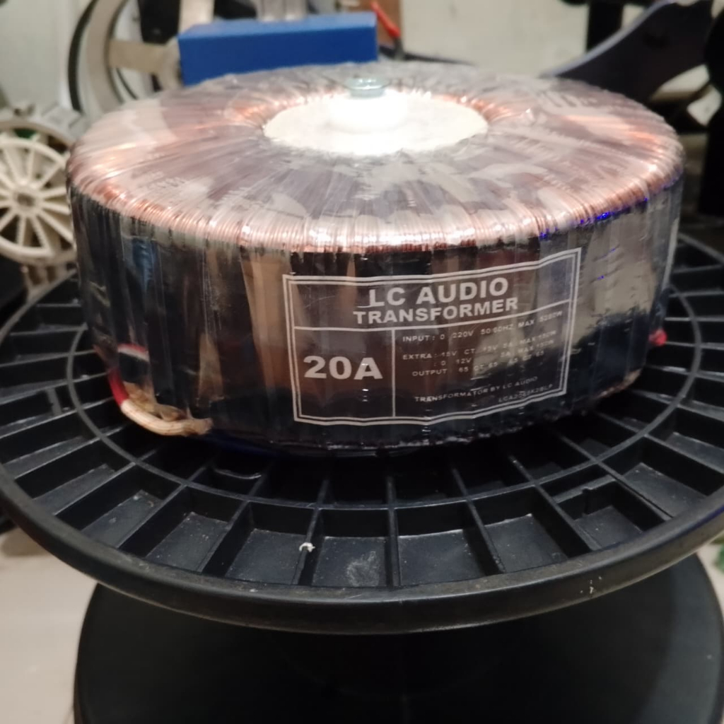 Trafo toroid 20A Dobel ct 65v