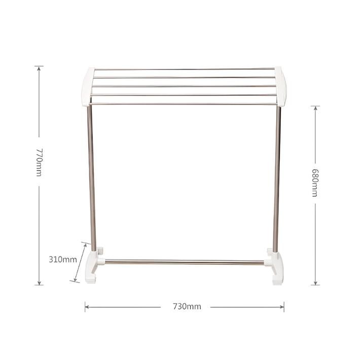 Jemuran Handuk Stainless Steel Anti Karat/ JEMURAN HANDUK PAKAIAN STAINLESS STEEL