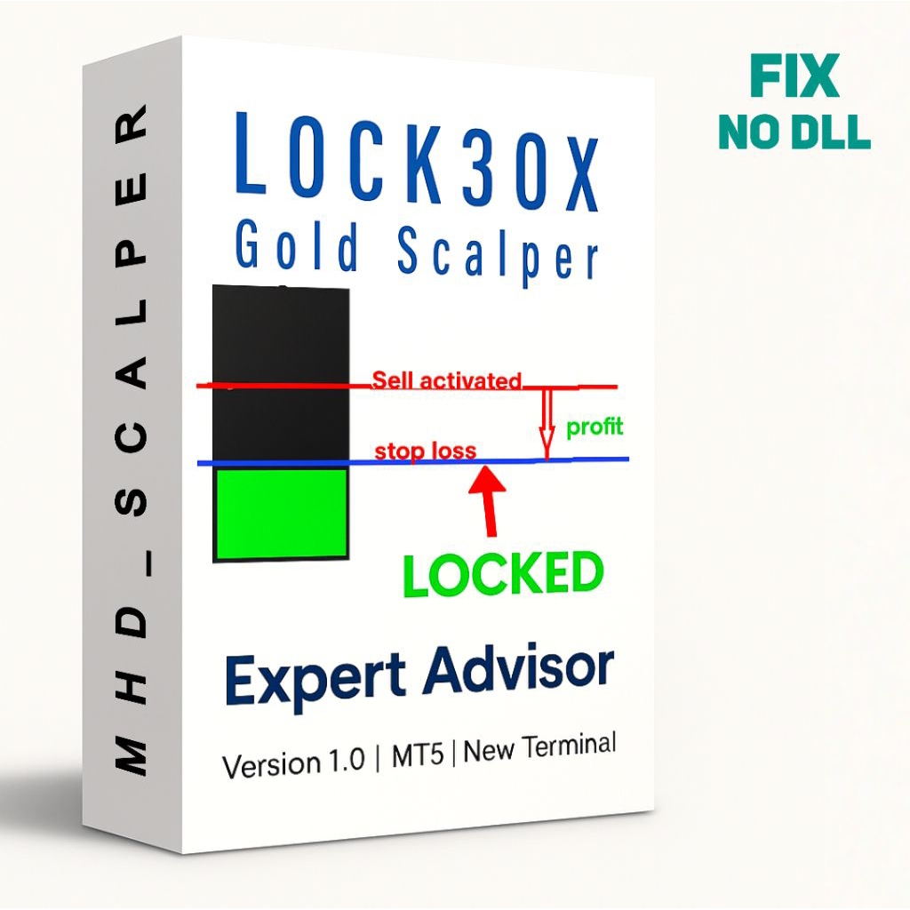 EA Lock30x Gold Scalper v1.0 MT5 Robot Trading Full Access