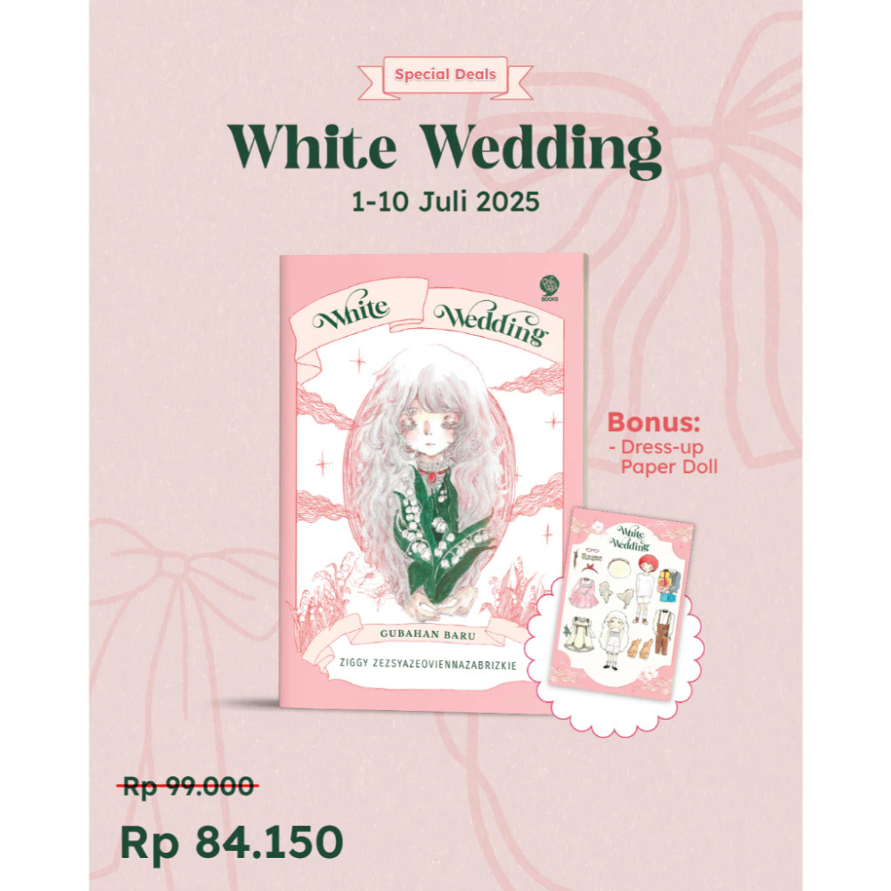 Novel White Wedding By Ziggy Zezsyazeoviennazabrizkie - Pastelbooks