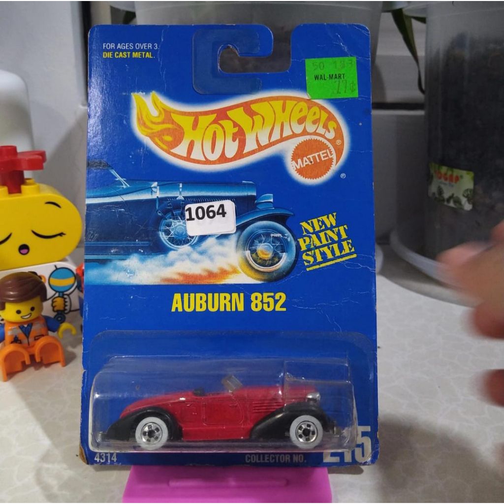 Hot Wheels 1992 Blue Card Auburn 852