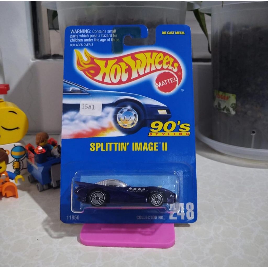 Hot Wheels 1992 Blue Card Splittin Image II