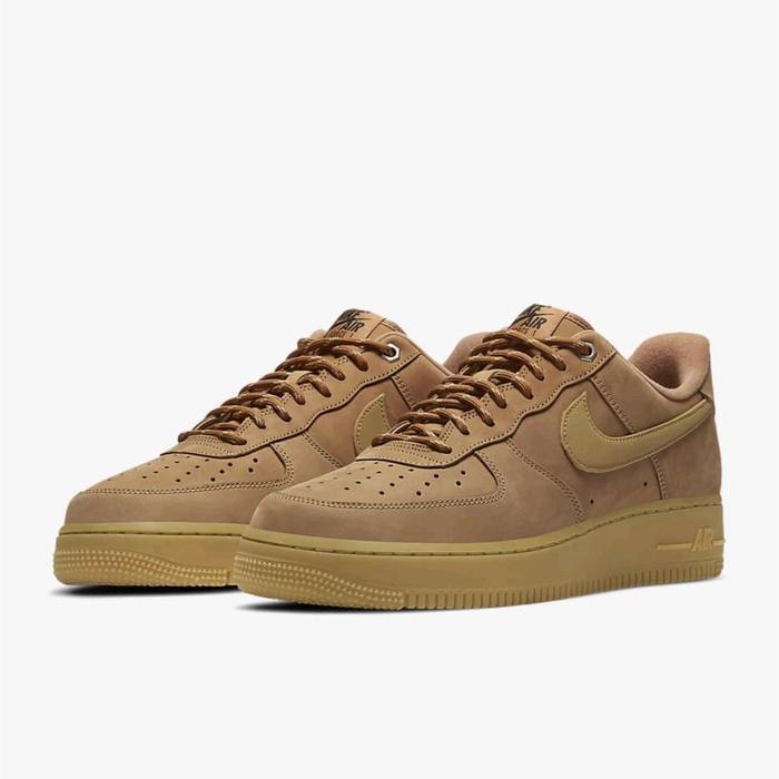 Sepatu Basket Pria Nike Air Force 1 Low Flax Wheat CJ9179-200