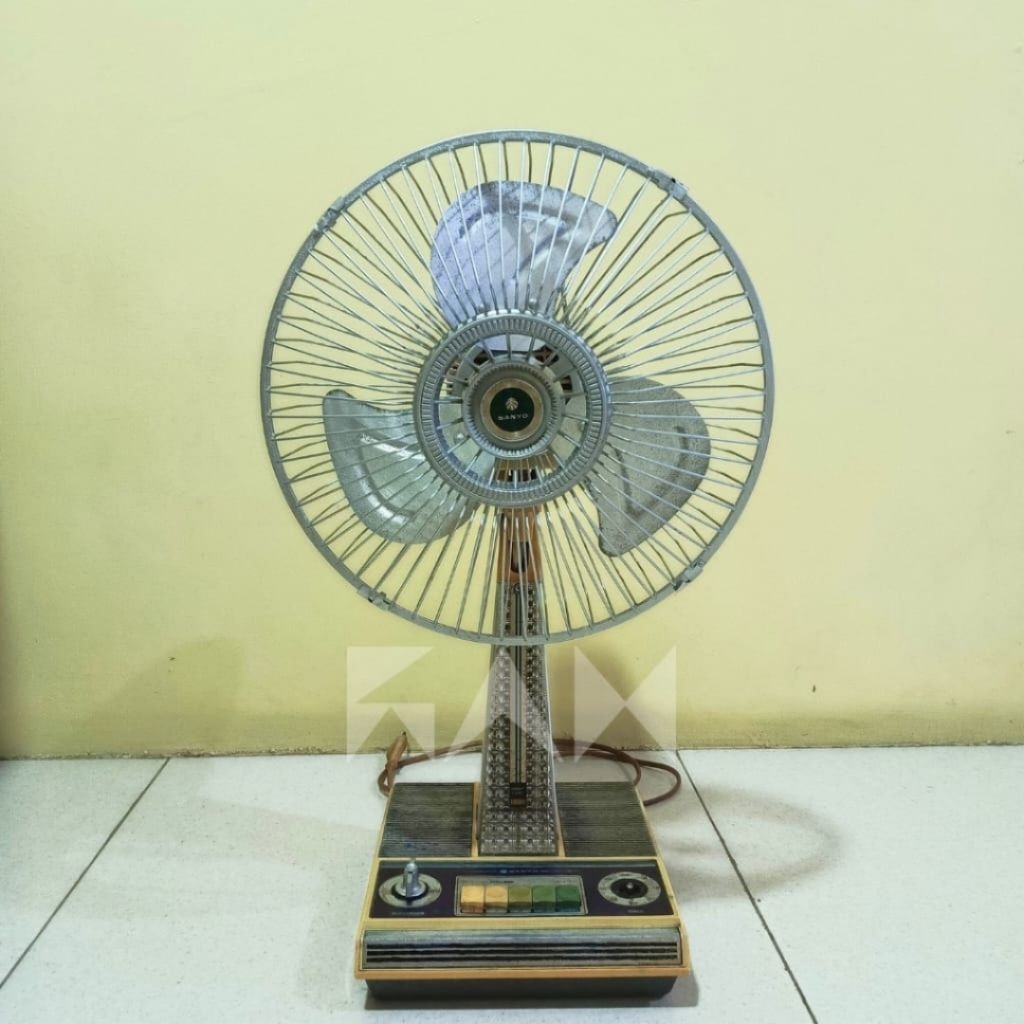 Kipas meja sanyo vintage jadul lawas