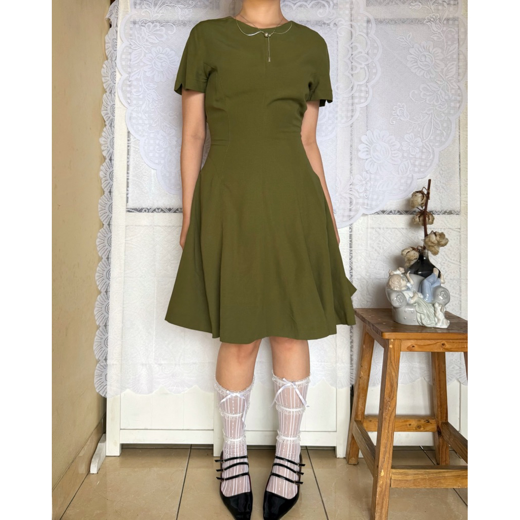 Green Olive Dress