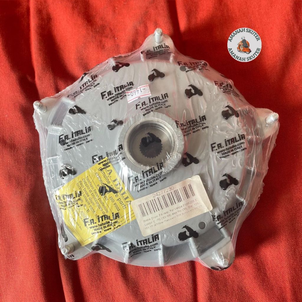 Tromol belakang FA Italia utk px, excel dkk