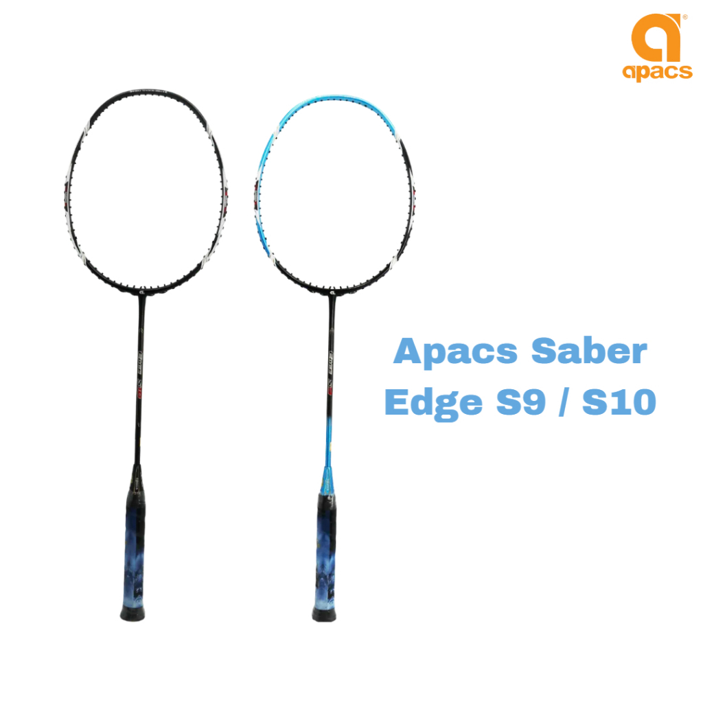 Raket Badminton Original Apacs Saber Edge S9 / S10 Bonus Grip