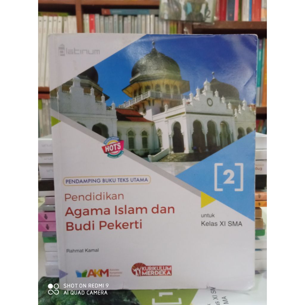 Buku pendidikan agama Islam dan Budi pekerti 2 untuk SMA kelas 11 kurikulum merdeka platinum