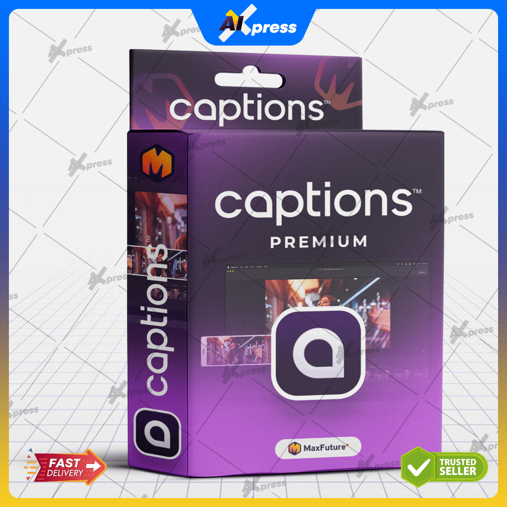 Captions AI Pro Langganan 1 Tahun – Auto Subtitle & AI Video Editing Premium