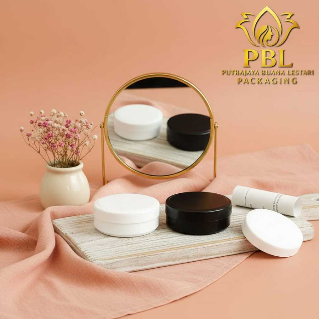 Pot Lulur 50gr / Pot Kosmetik 50gr / Pot Jar 50gr / Wadah Lulur & Pomade 50gr