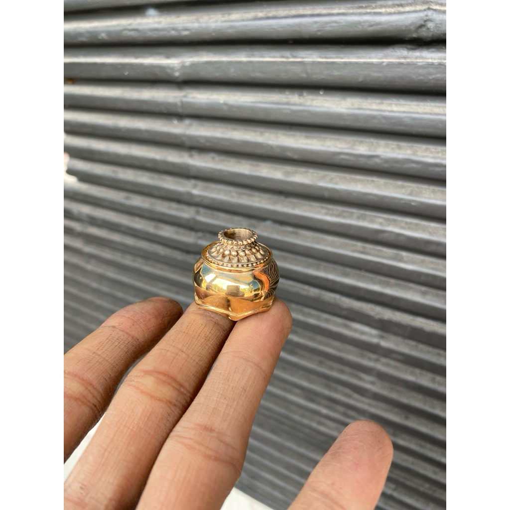 mendak selut polos bahan kuningan jogjakarta