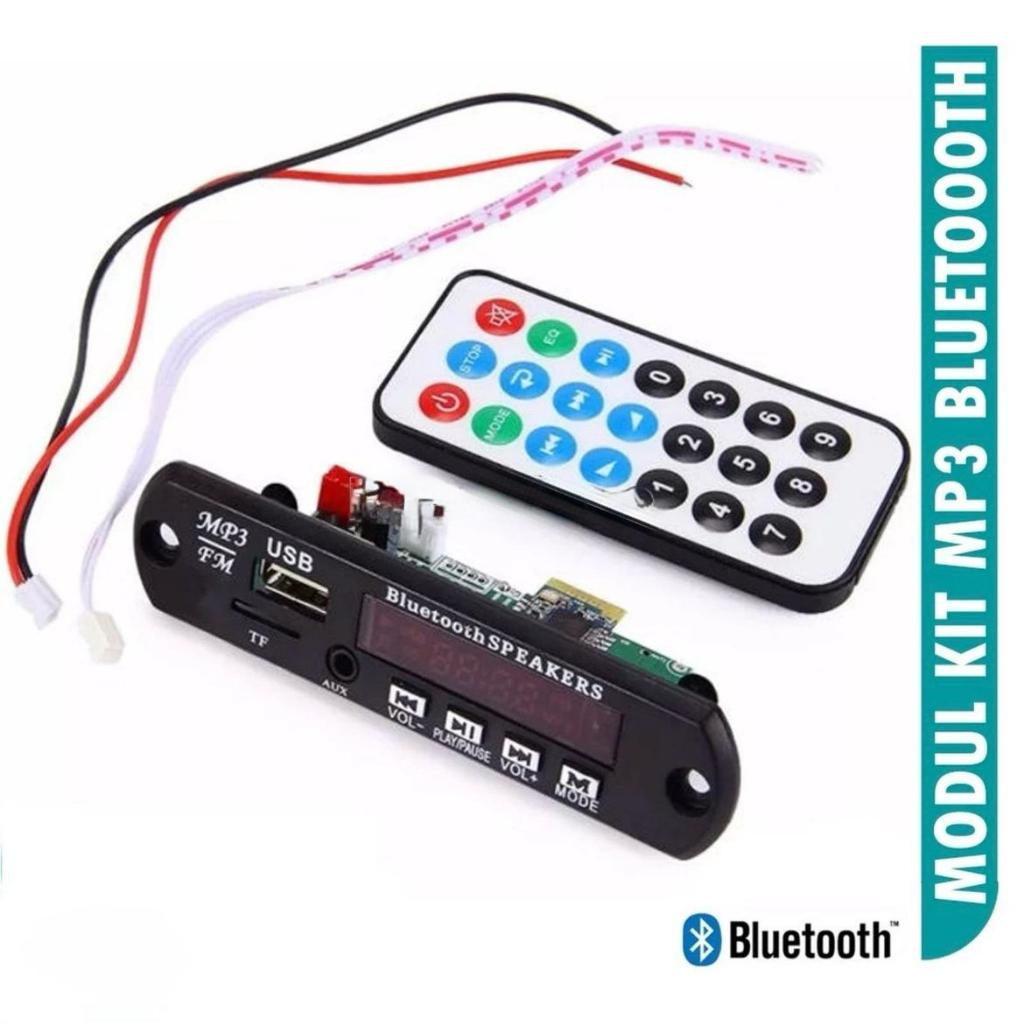 Modul Bluetooth 12 volt Suara Stereo