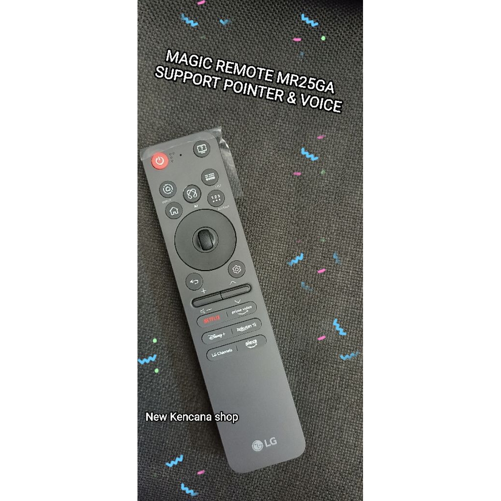 Remote Magic remote Smart  LG MR25GA Voice and pointer