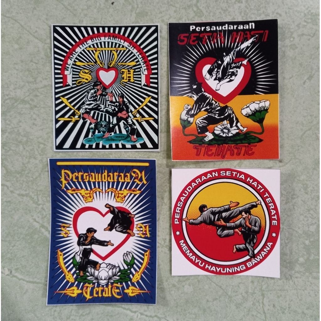 Sticker PSHT Lawasan | SH Terate 4 pcs