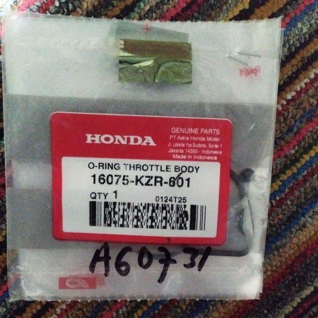 16075-KZR-601 O Ring Throttle Body Honda Vario 125 eSP K2V
