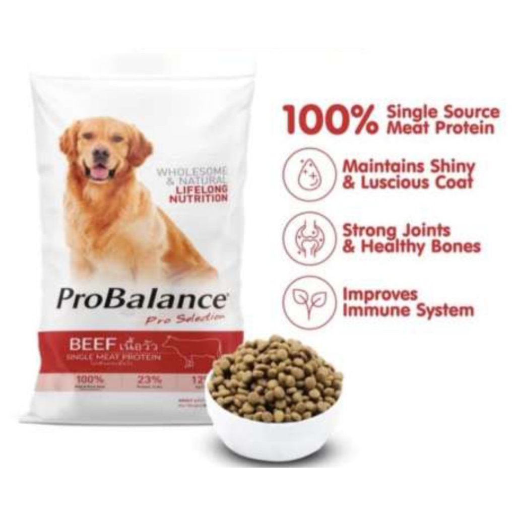 Probalance Adult Beef 500gram - Makanan Kering Anjing