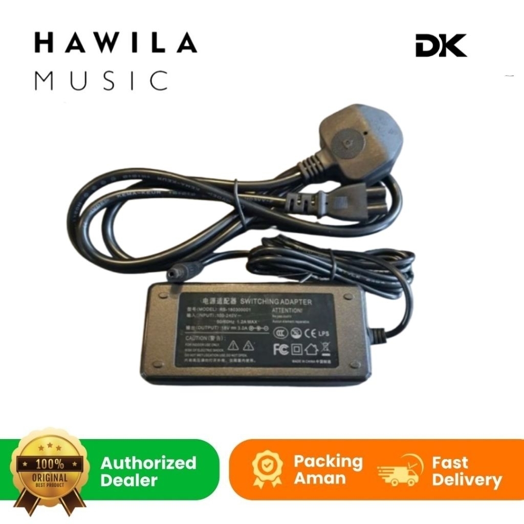 Adaptor Amplifier DK ID 35 ID35 Original Power Ampli Speaker 18volt