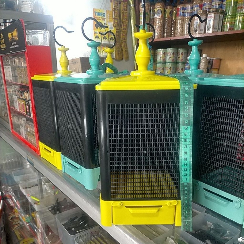 Kandang jangkrik + kandang ulat