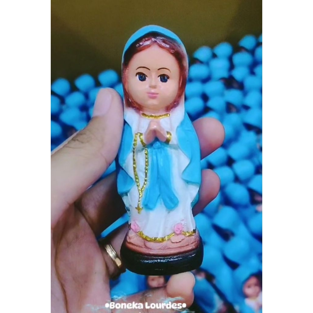 PATUNG MARIA LOURDES BONEKA