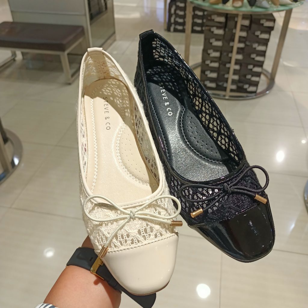 sepatu wanita flat STEVE&CO original