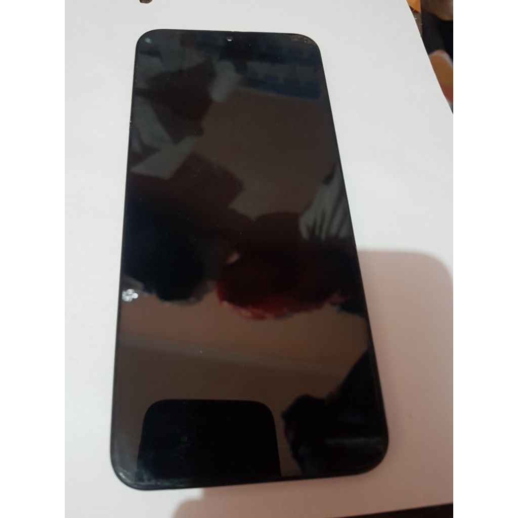 lcd touchscreen frame Infinix smart 4 ori minus.