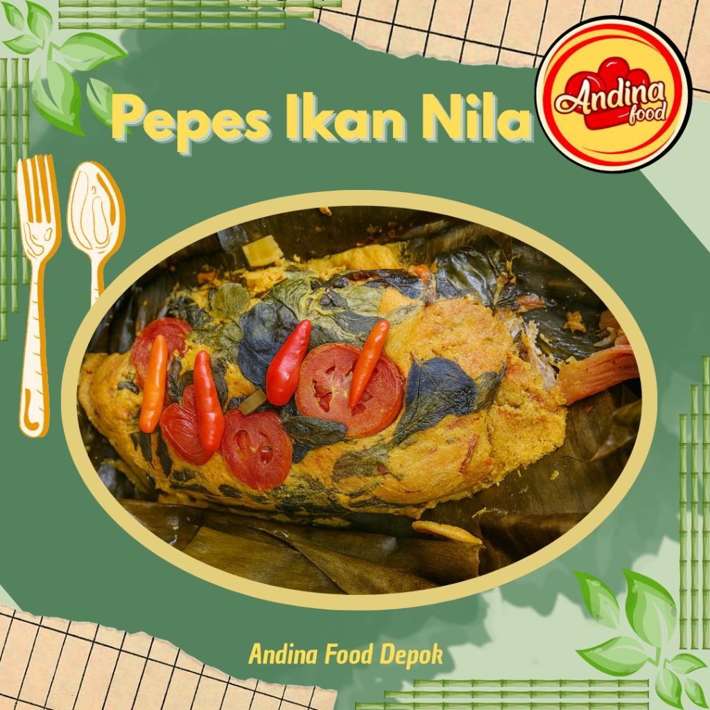 Pepes Ikan Nila Bumbu Kuning Fresh – Siap Masak / Siap Santap