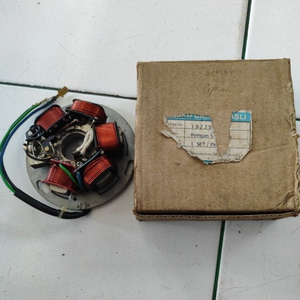 spull set pengapian vespa px platina