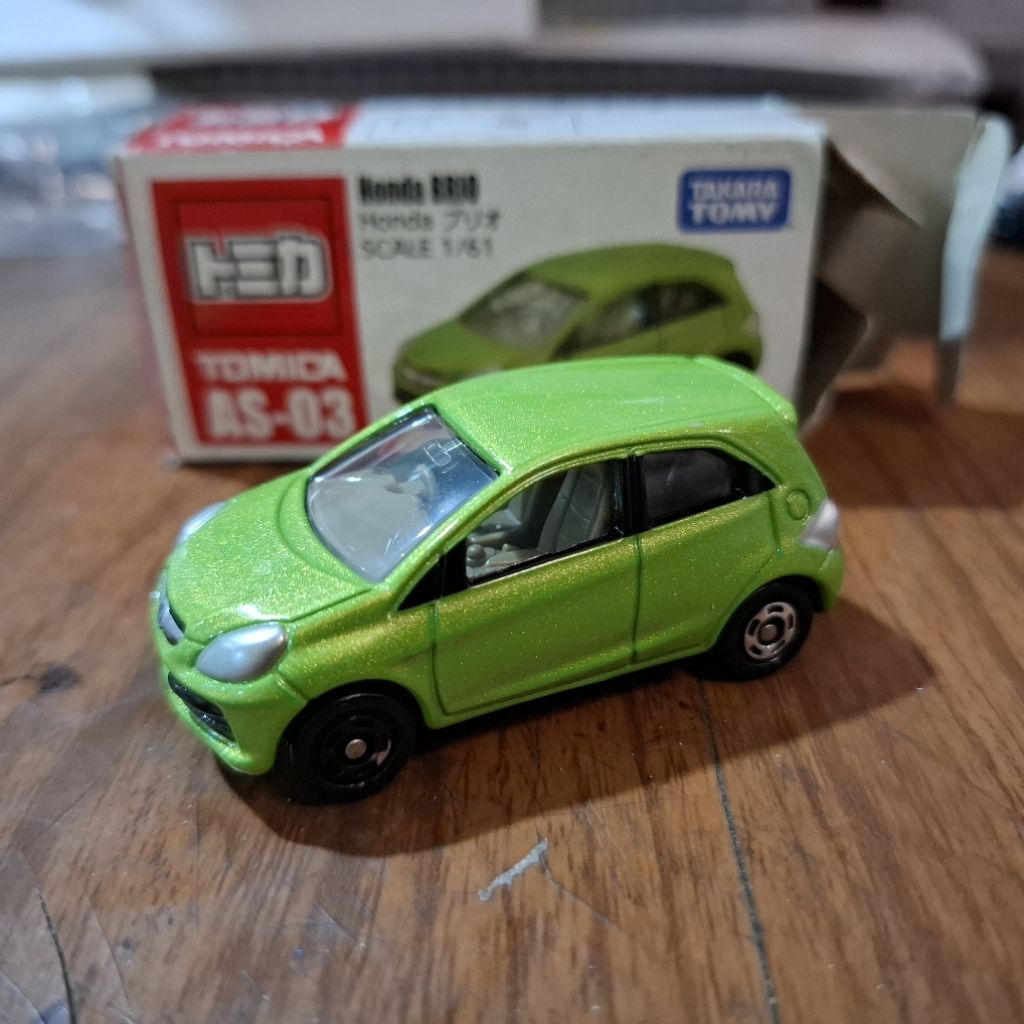 diecast mobil Tomica Honda Brio 1:61 AS-03
