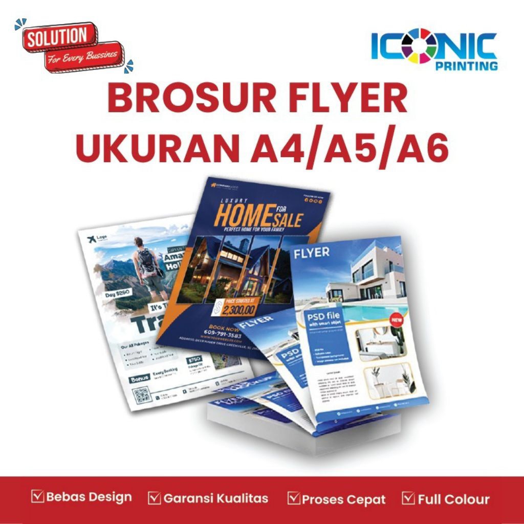 BROSUR / CETAK BROSUR / CETAK BROSUR A5 / CETAK BROSUR A5 / CETAK BROSUR A4 / CETAK BROSUR 3