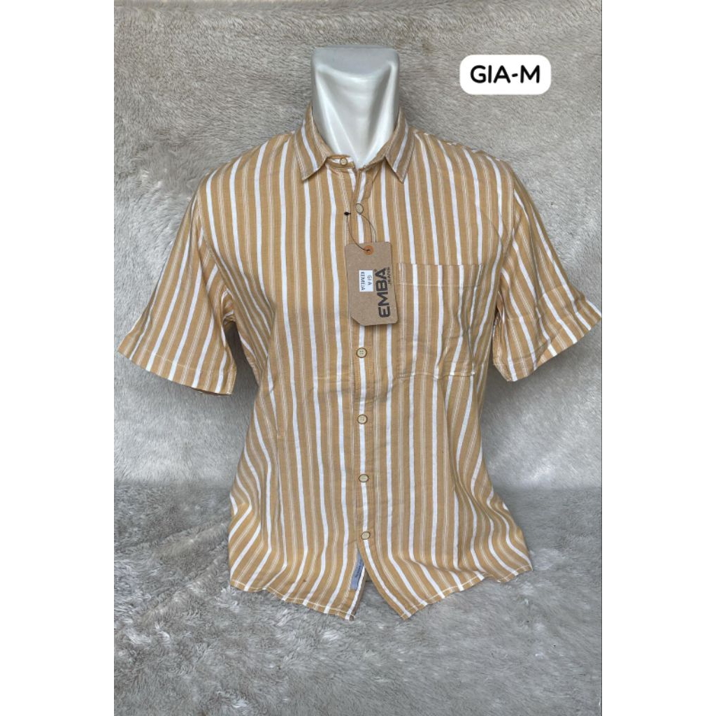 Kemeja Lengan Pendek Emba Original