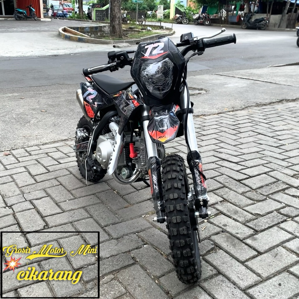 MOTOR MINI TRAIL 110CC RFZ NEW MATIC MESIN 4TAK