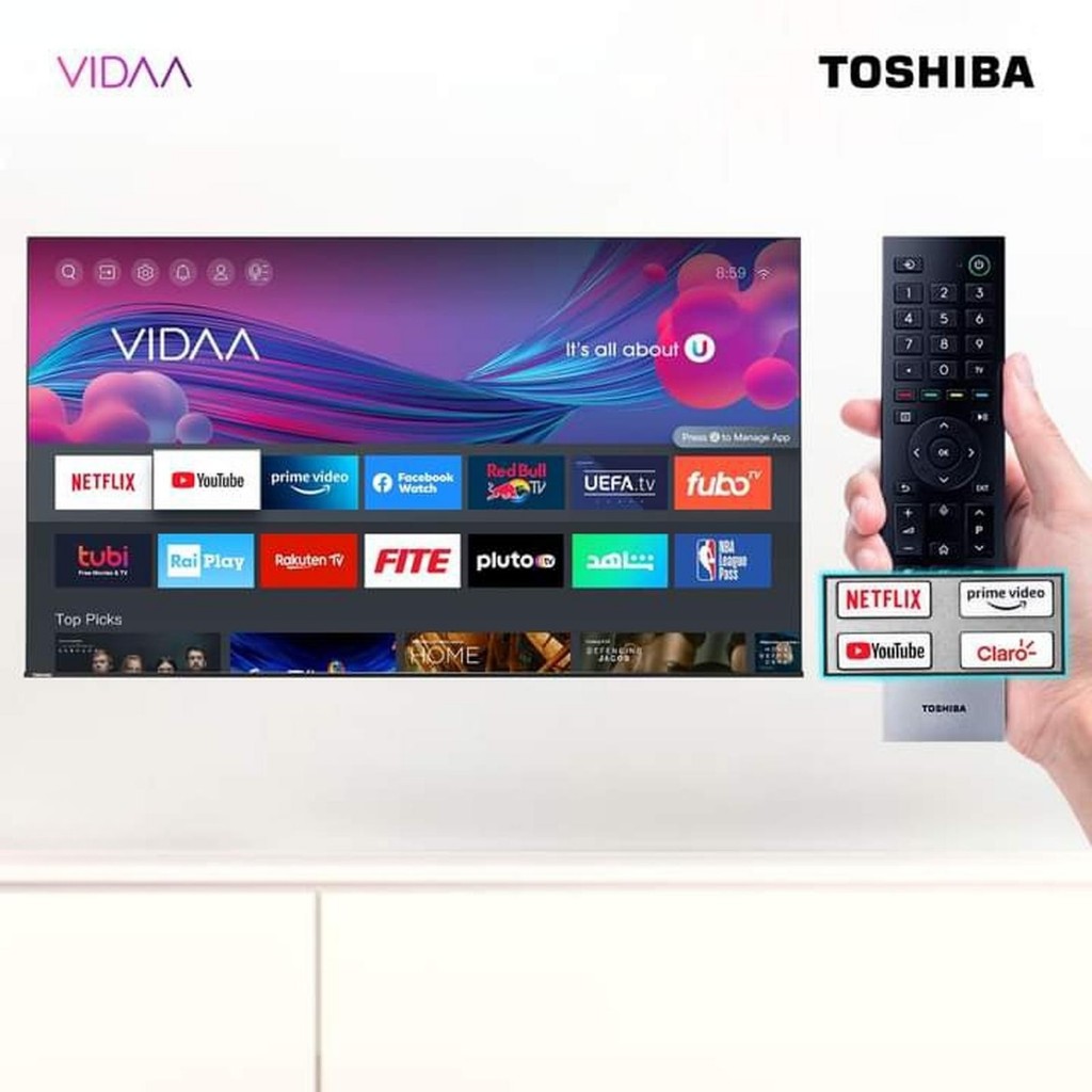 Toshiba Led Smart Tv 32 inch 32V31LP HD Ready Digital Tv V31LP Series Garansi Resmi (MEDAN)