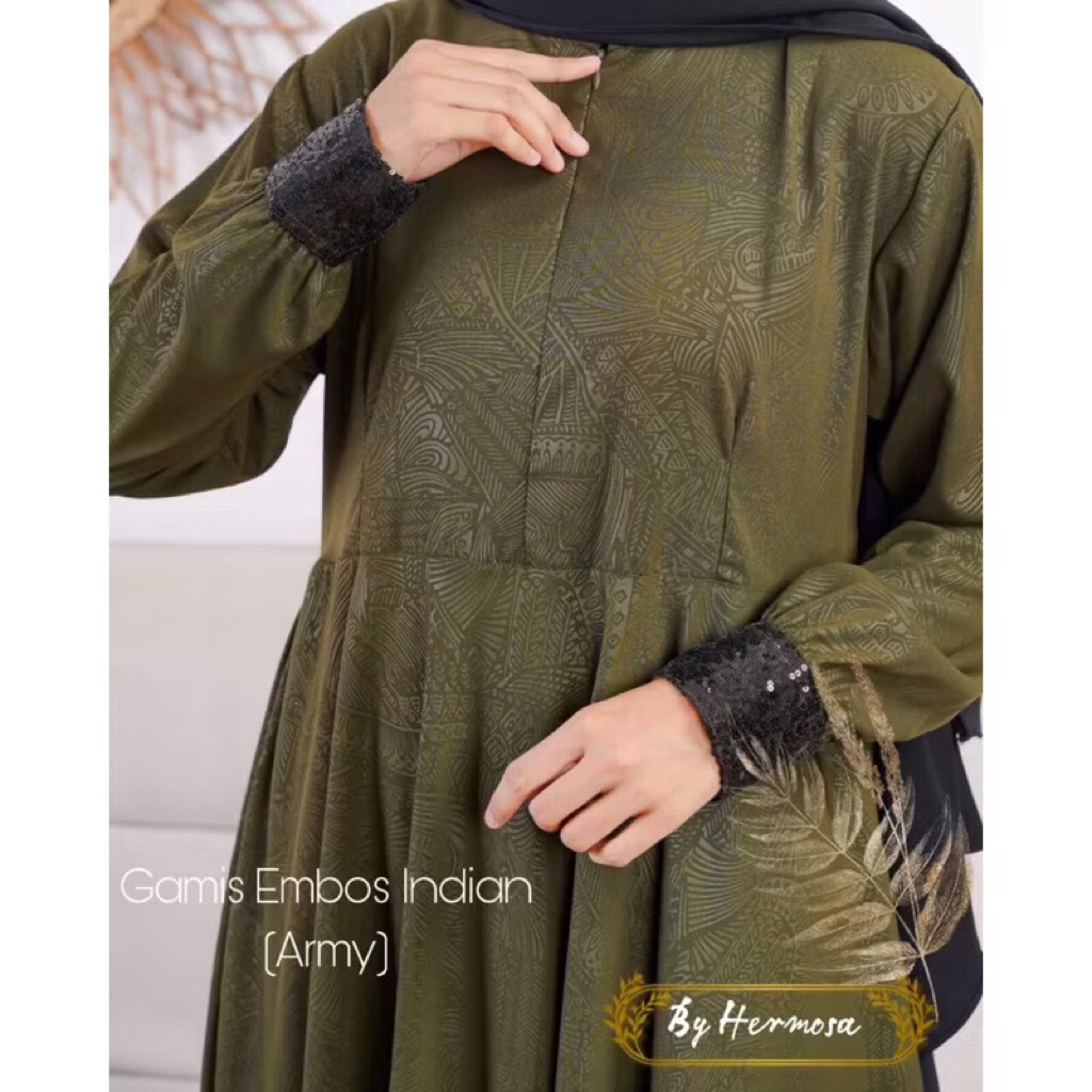 Gamis Embos Hermosa Original Indian Army Umbrella 4m - Gamis Hermosa