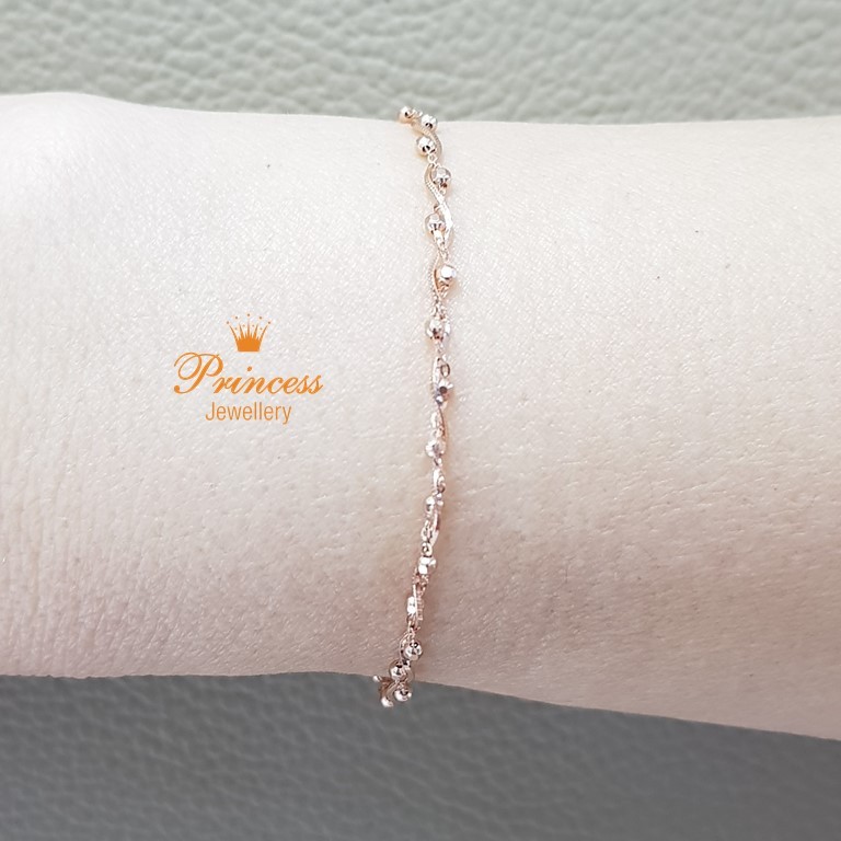 Gelang Emas Wanita PBBE1288131 Princess Jewellery