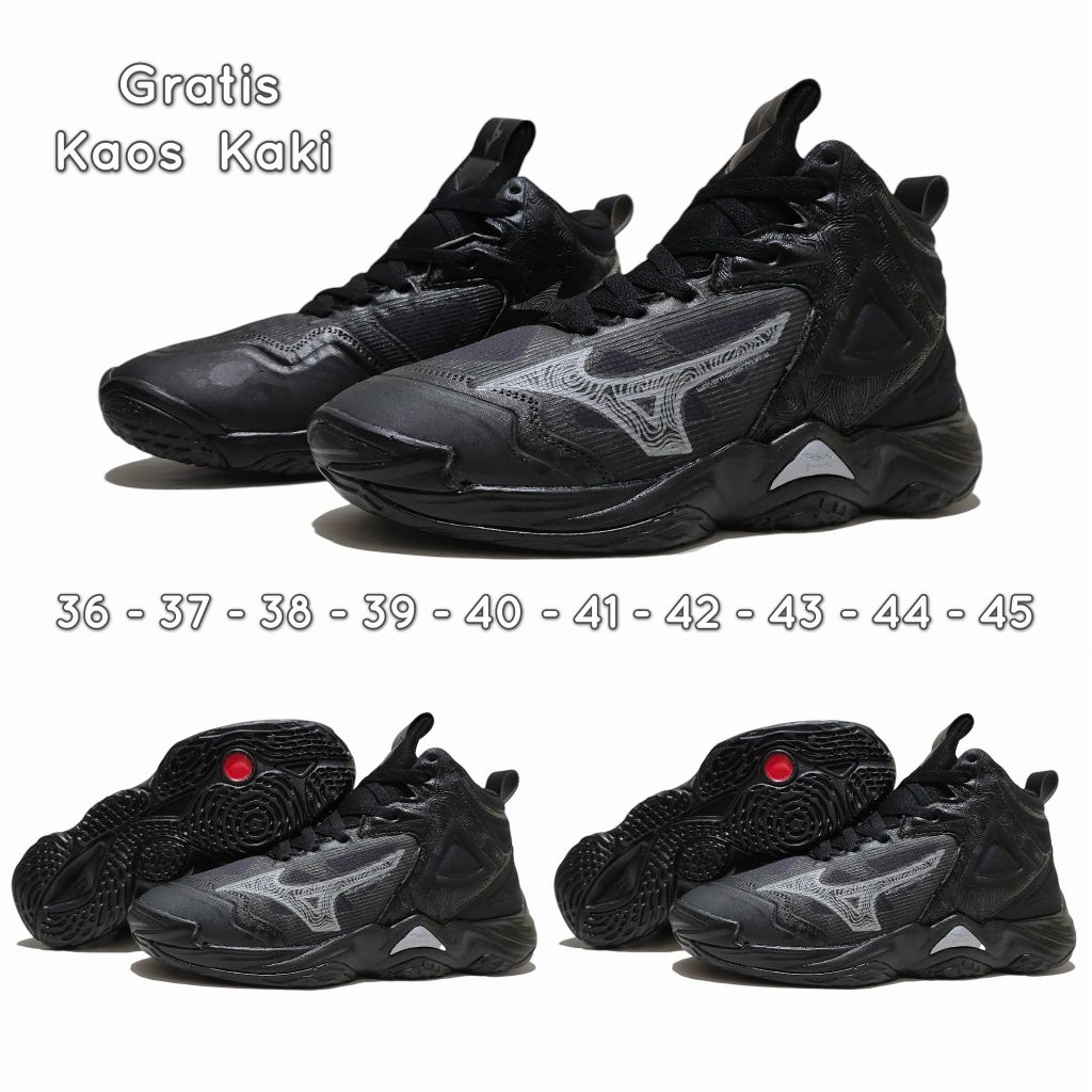 Mizuno Wave Momentum 3 / Mizuno Wave Lightning Z6 / Sepatu Volly Anak Pria Wanita