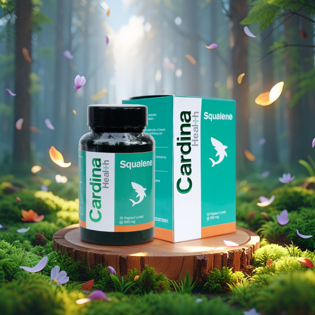 Herbal Cardina Squalene Original Halal & BPOM