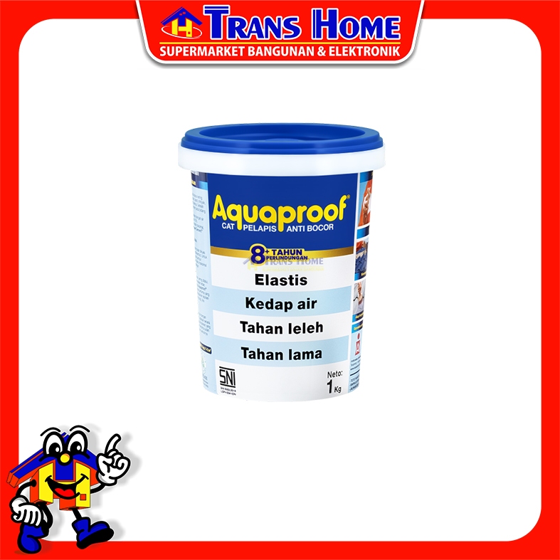 AQUAPROOF PELAPIS ANTI BOCOR BERBAGAI WARNA 1KG (12) (AQUAPROOF )
