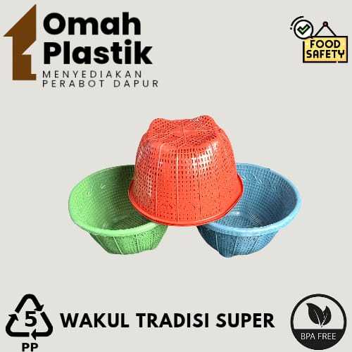 ( PAKET HEMAT 4 LUSIN) WAKUL TRADISI SUPER - BESEK HAJATAN - MARANG/REGE/CETING NASI BERKATAN