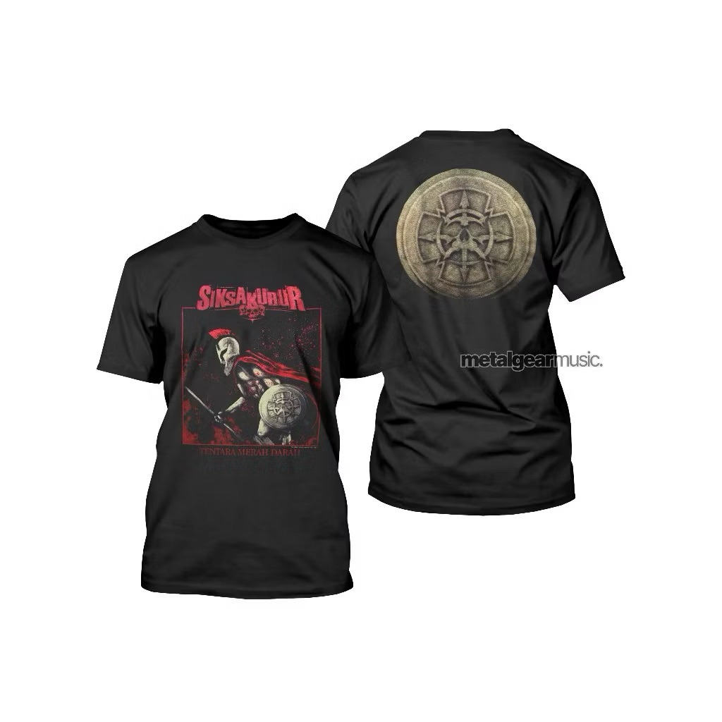 SIKSAKUBUR tentara merah darah art - TSHIRT ORIGINAL released By official hadeath